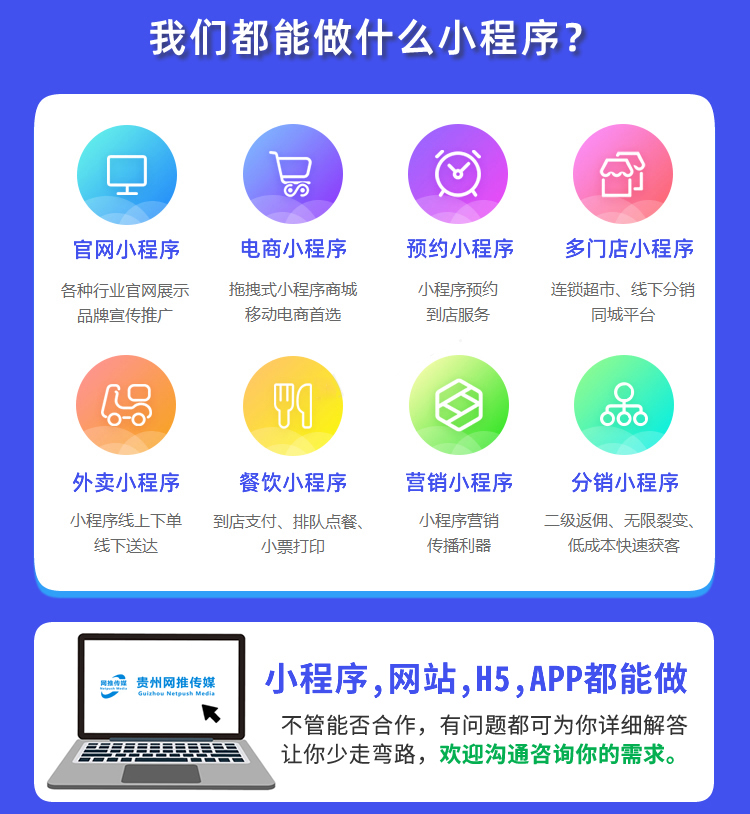 小程序开发定制宣传图