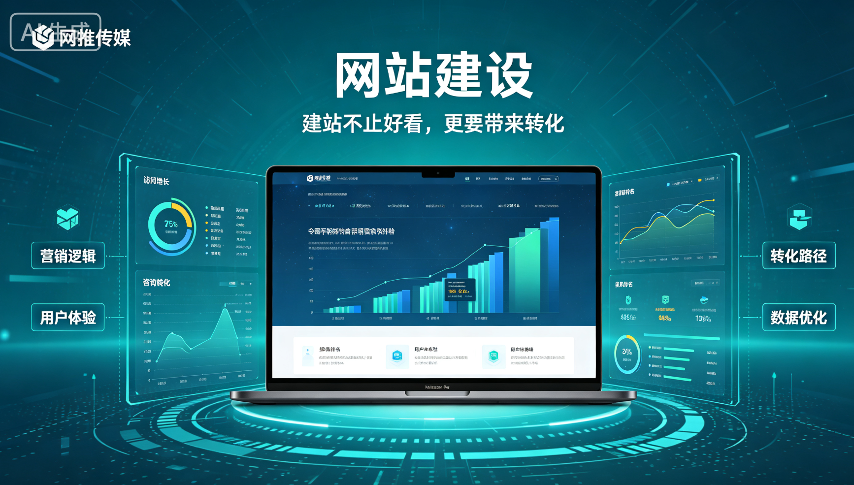 专业网站建设服务宣传图
